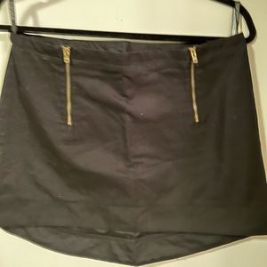 Topshop black mini skirt size 12 UK